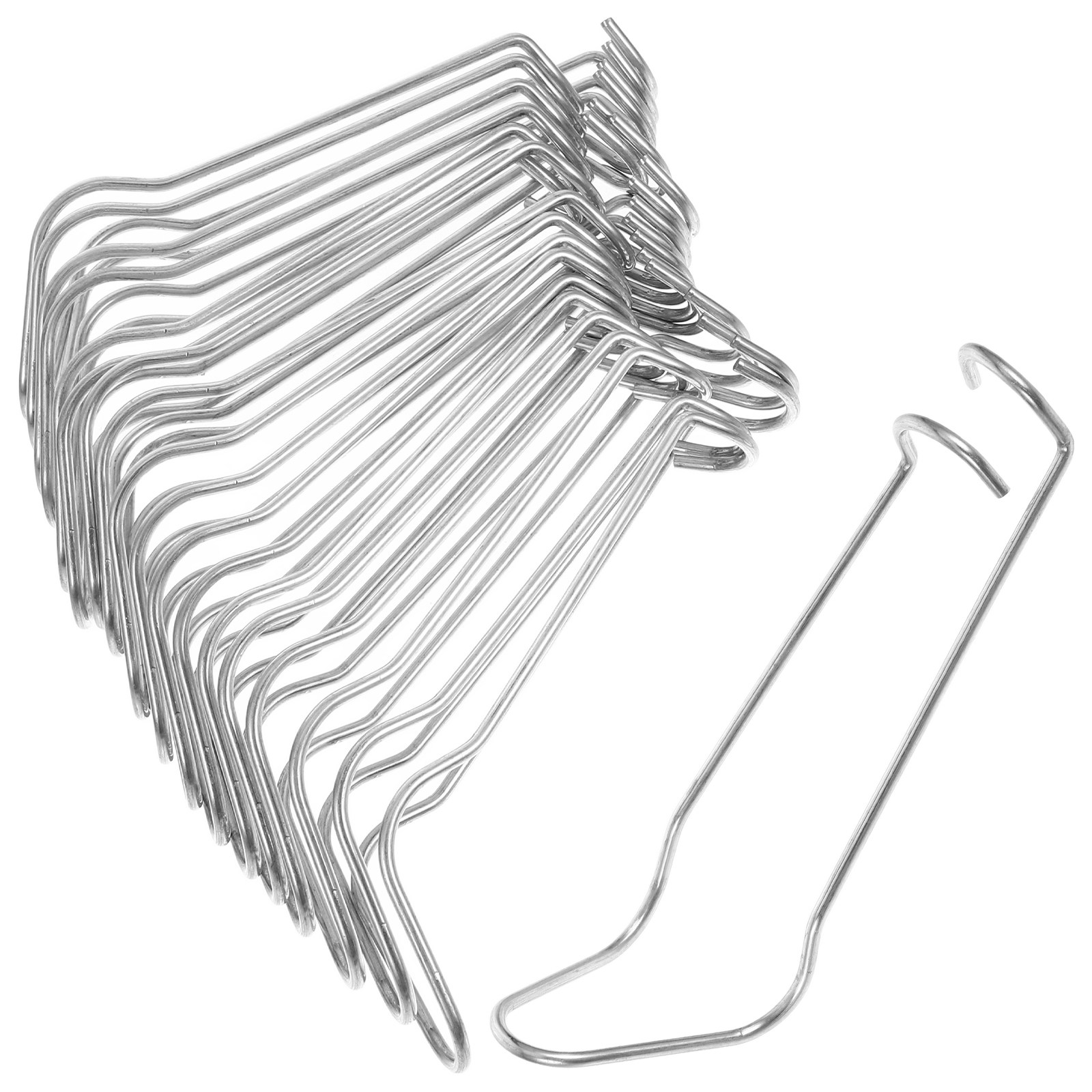 Plastic Pipe Clip - 20Pcs Trellis Connection Buckles 16Mm Steel