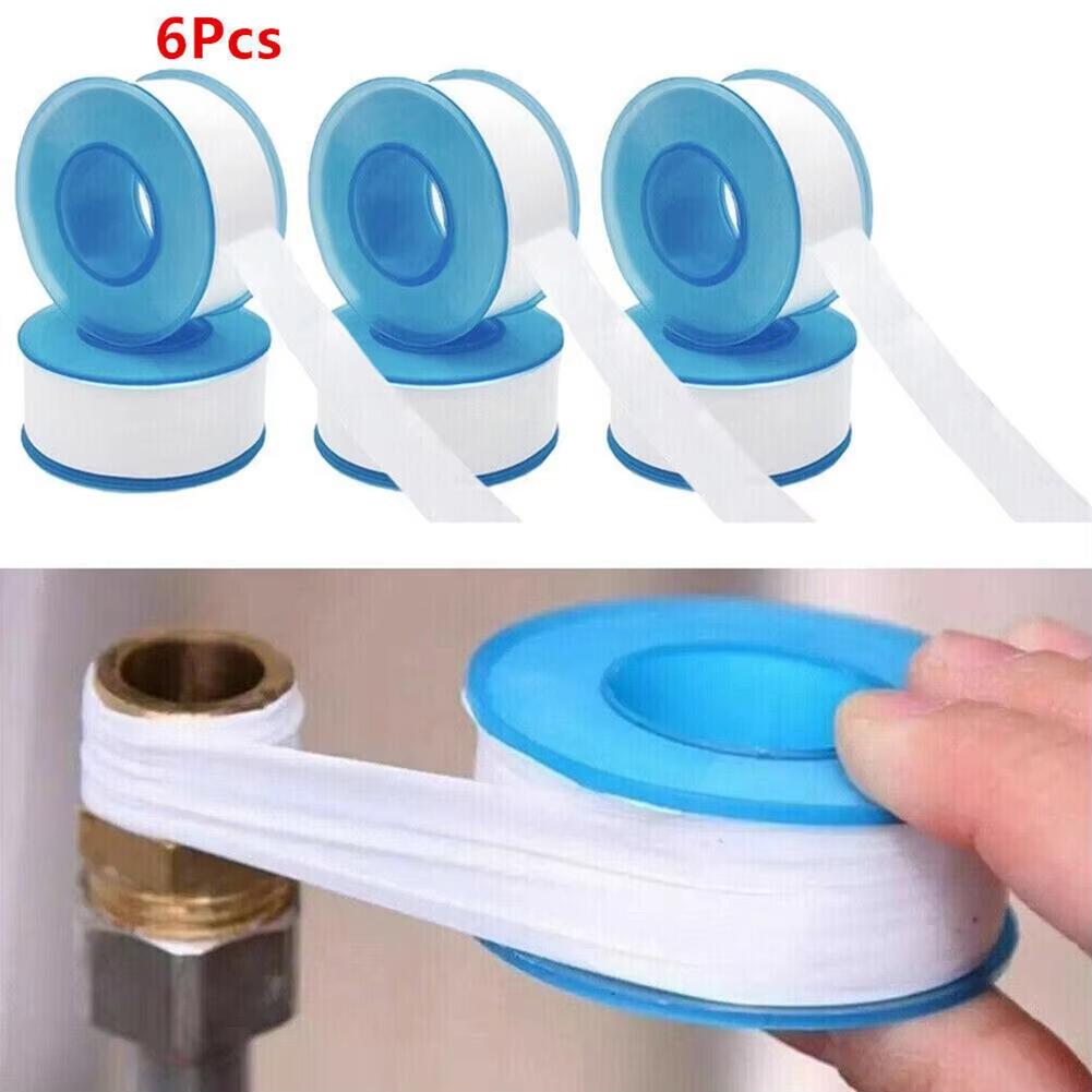 Ptfe Tape Thread - 6Pcs PTFE White Threaded Sealing Tape