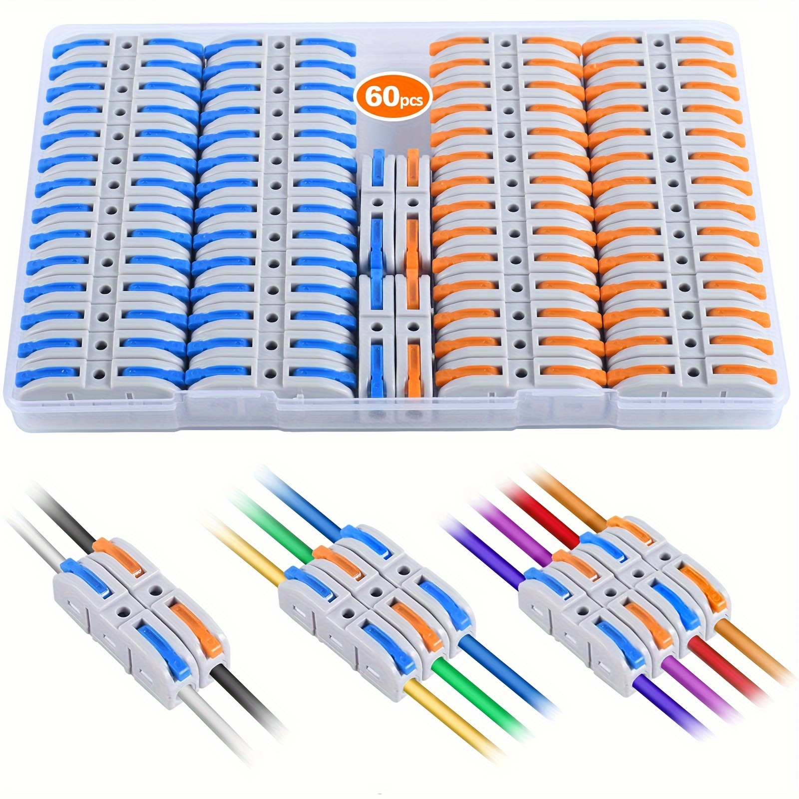 Lever Wire Connectors, 10pcs/6 - Push Fit Connector review and price