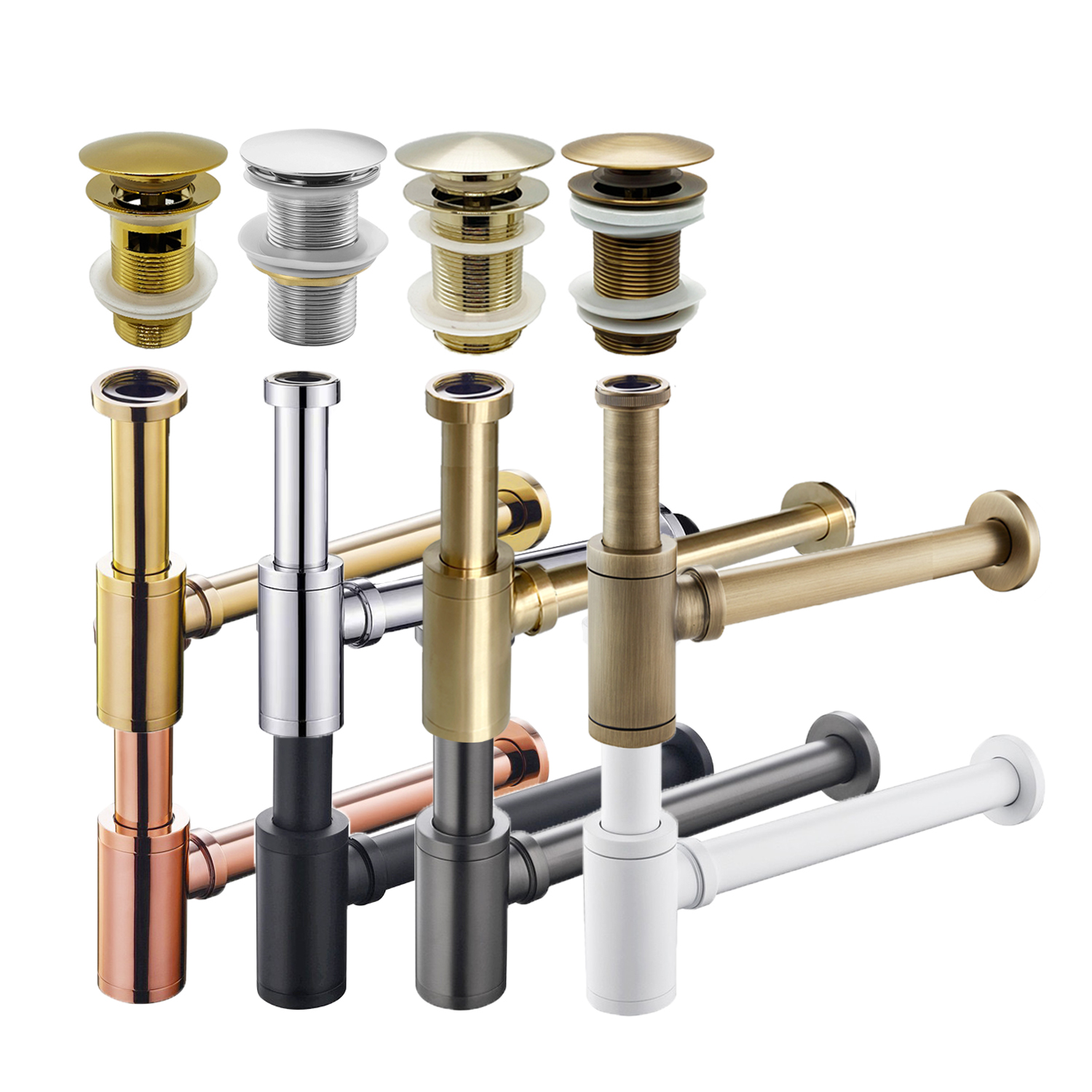 Bathroom Sink Bottle Trap Wash - Drain Pipe Clip review and price