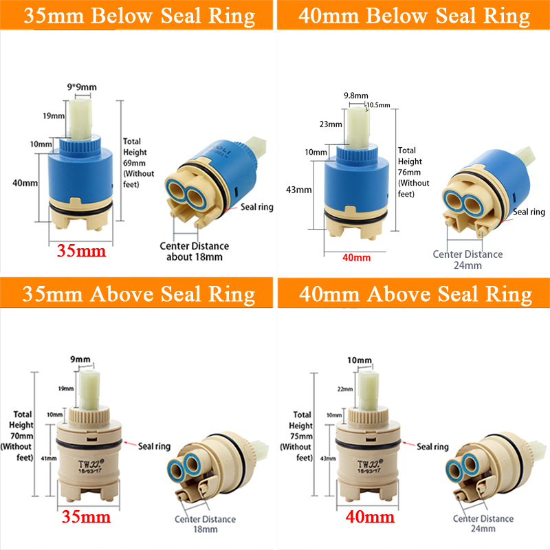 Tap Mixing High spool Valve 35 - Shower Valve Cartridge review and price