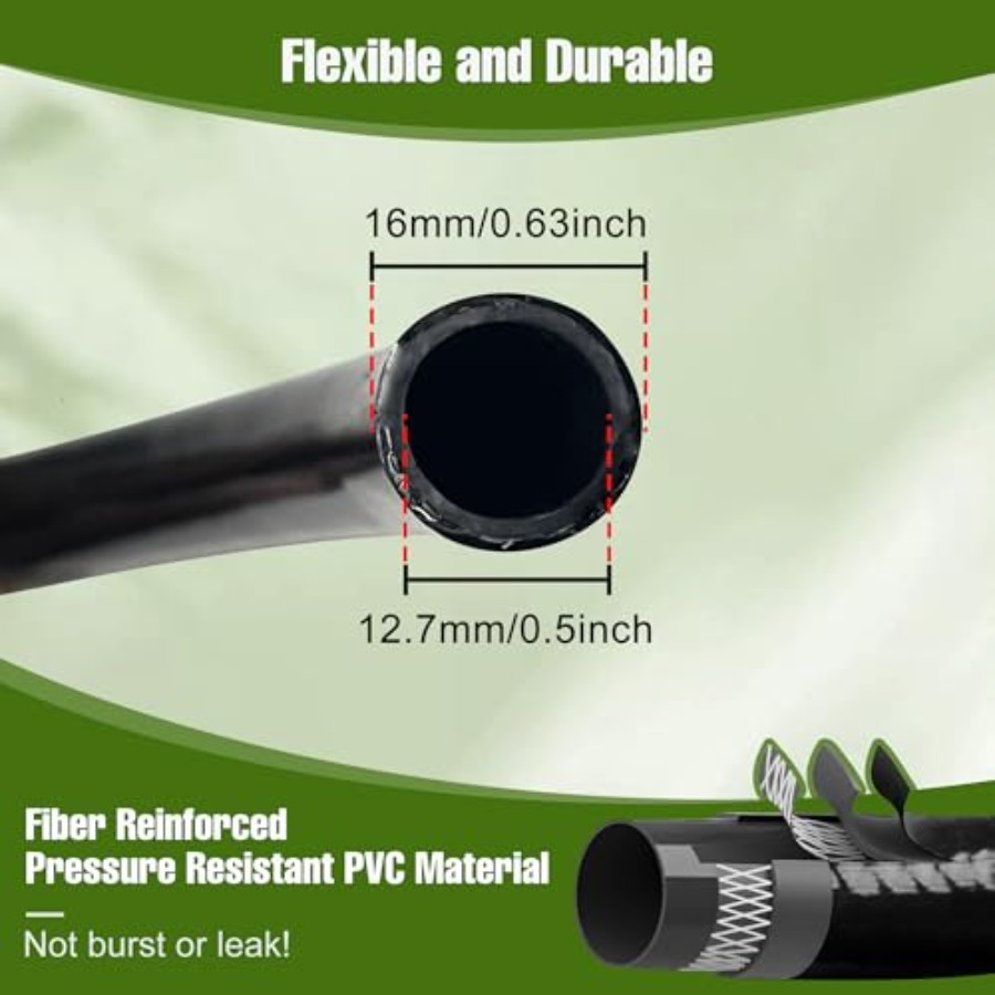 100FT 1/2 Inch Drip Irrigation - Push Fit Connector review and price